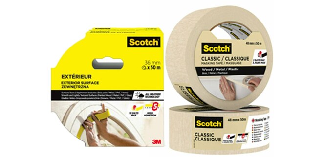 Scotch® Malerabdeckbänder
