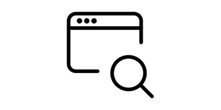 Symbol für die Suche nach Produkten
