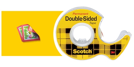 Scotch® Doppelseitiges Klebeband und Anwendungsbeispiel – Bastelprojekt
