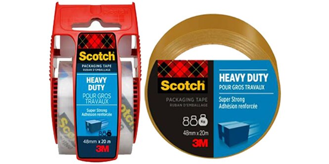 Scotch® Sortiment an Extra starken Verpackungsbändern
