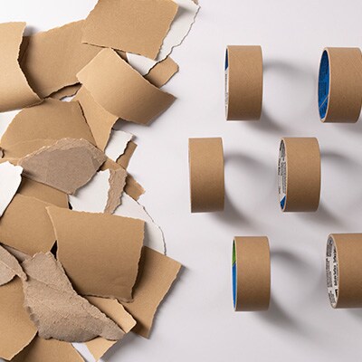 Papierklebebänder und andere Papiermaterialien